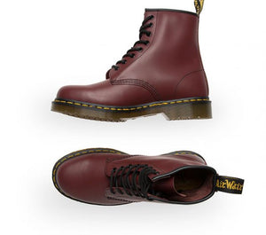 DR MARTENS | 1460Z DMC 8-EYE BOOT | CHERRY SMOOTH (1341232873558)