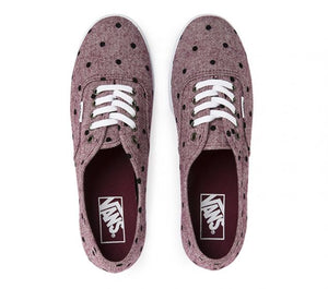 VANS |AUTHENTIC | LO PRO | BURGANDY/WHITE (1341232283734)