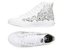 VANS | SK8-HI DECON (CUTOUT)| LEAVES/WHITE (1341232414806)